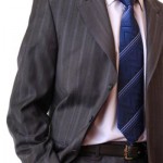 Businessman in suit